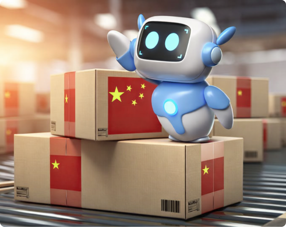 Import produse din China - echipă completă